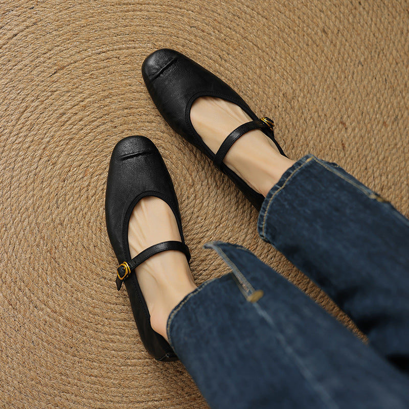 Wani Lederflats