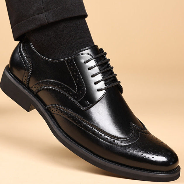 Sapatos Prescot em Pele Genuína