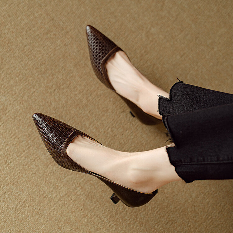 Kelra Echtleder-Heels