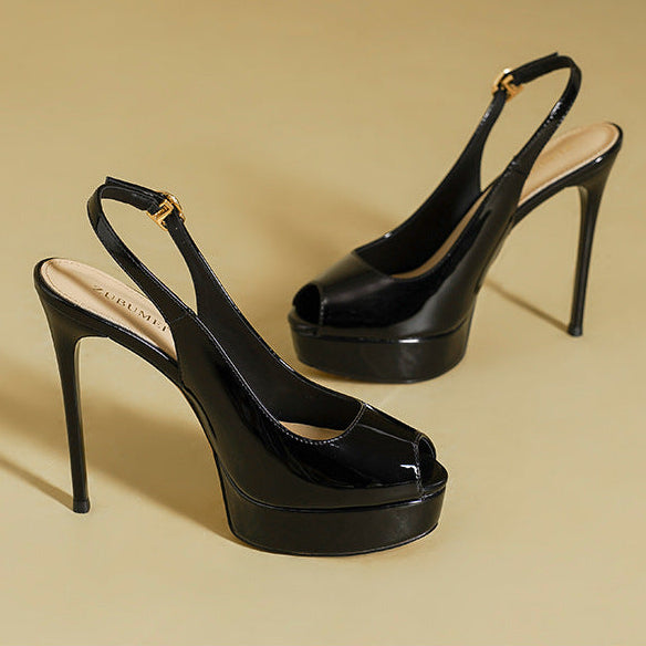 Tacones de cuero Arvella