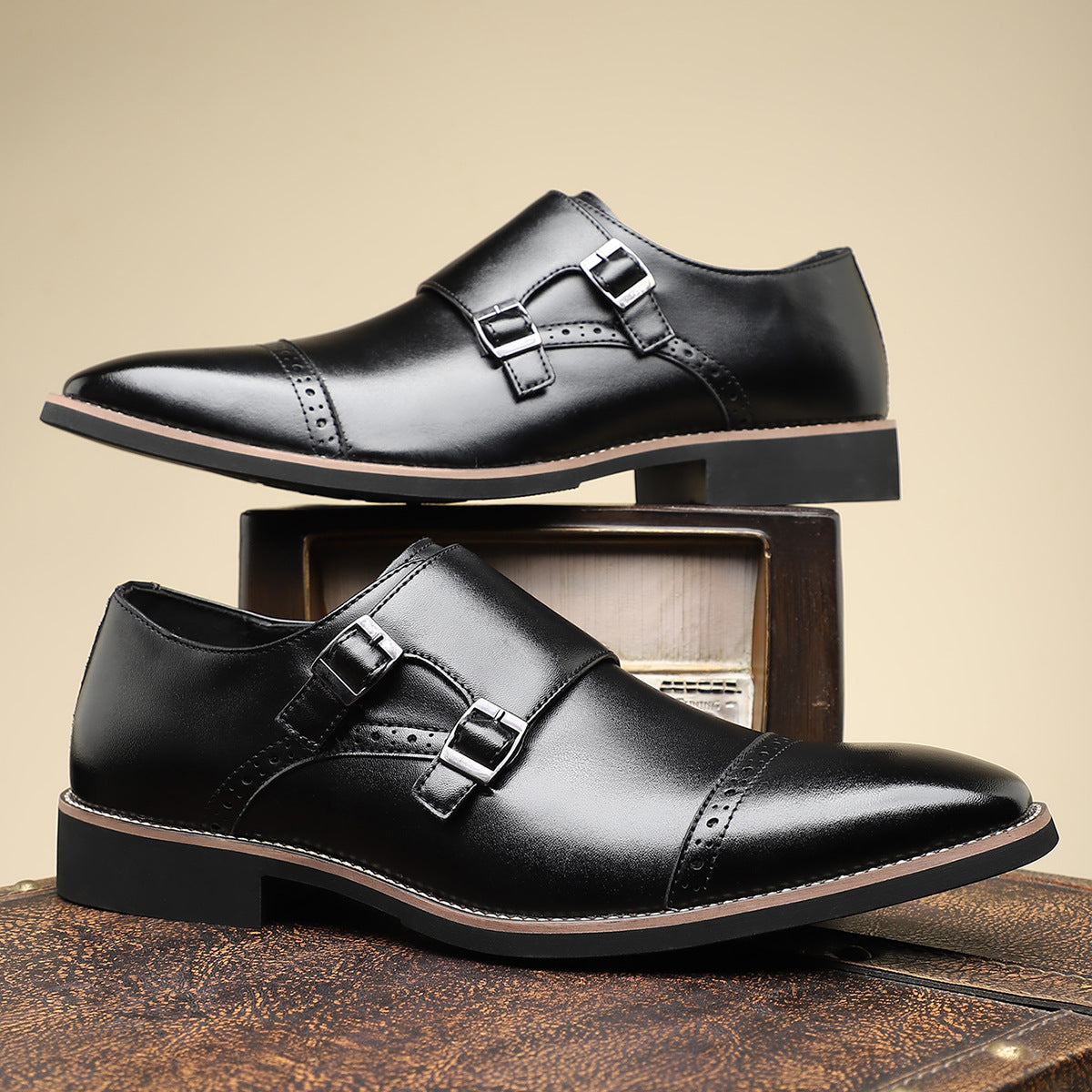 Sapatos Ravello em Pele Genuína