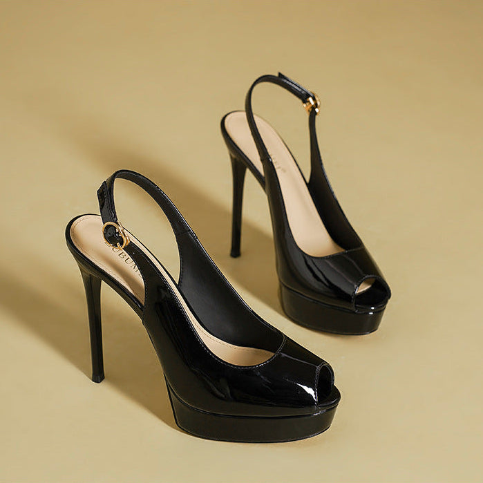 Tacones de cuero Arvella