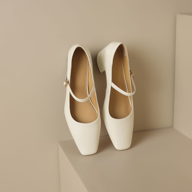 Tacchi Kristen in vera pelle