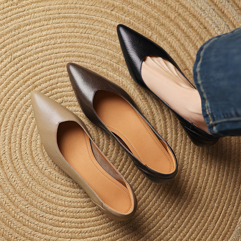 Tacones Nera de cuero genuino