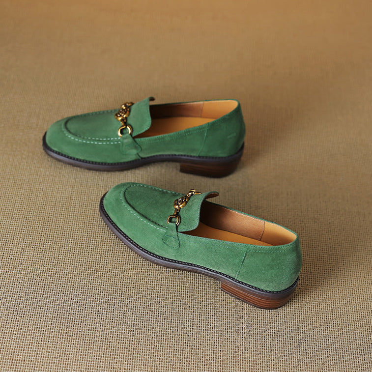 Émile Genuine Suede Loafers