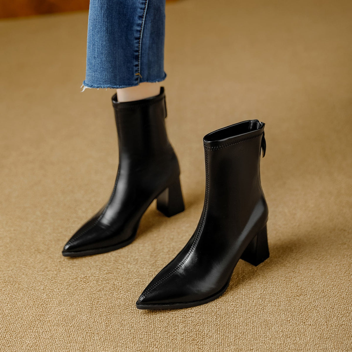 Patricia Leather Boots