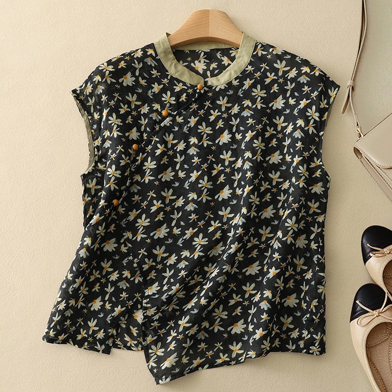 Ming blomstret top