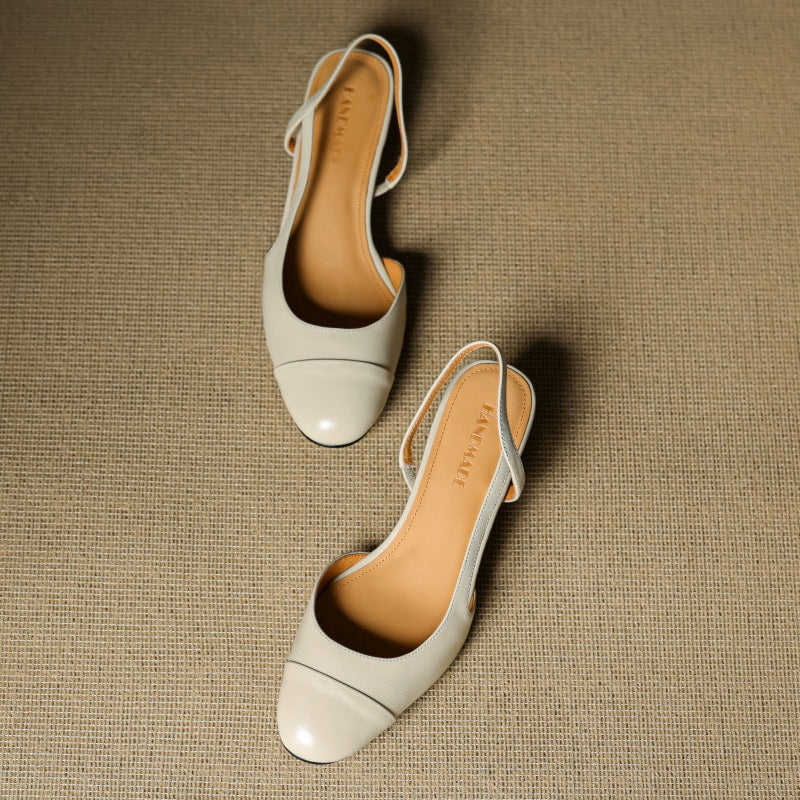 Zapatos de tacón Lureth de piel auténtica