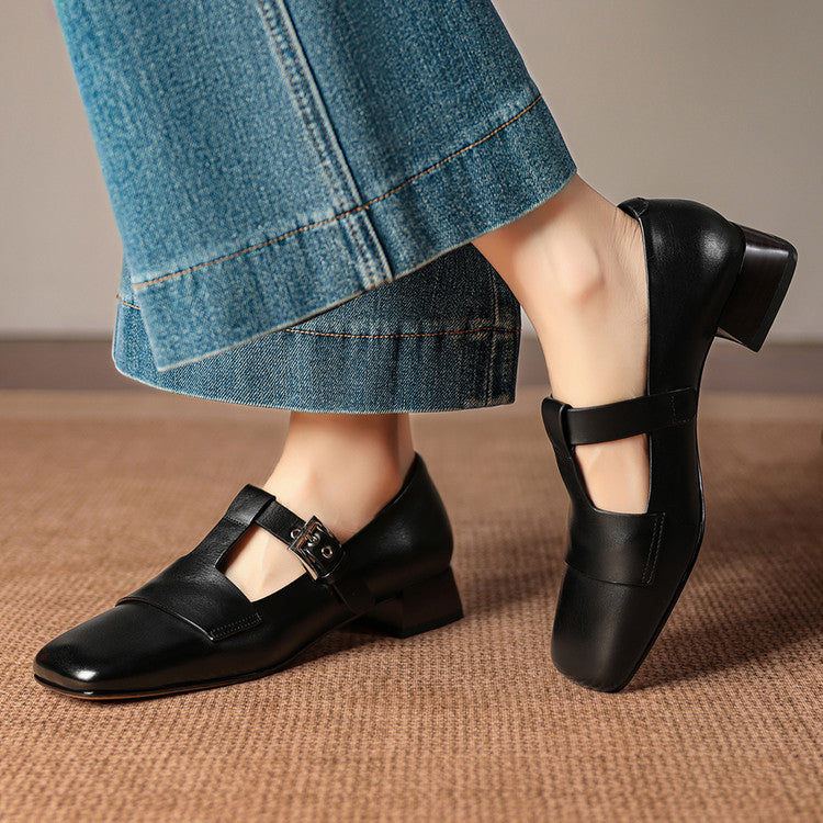 Veyra High Heels aus echtem Leder