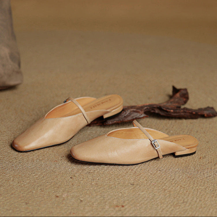Mules Miral in vera pelle