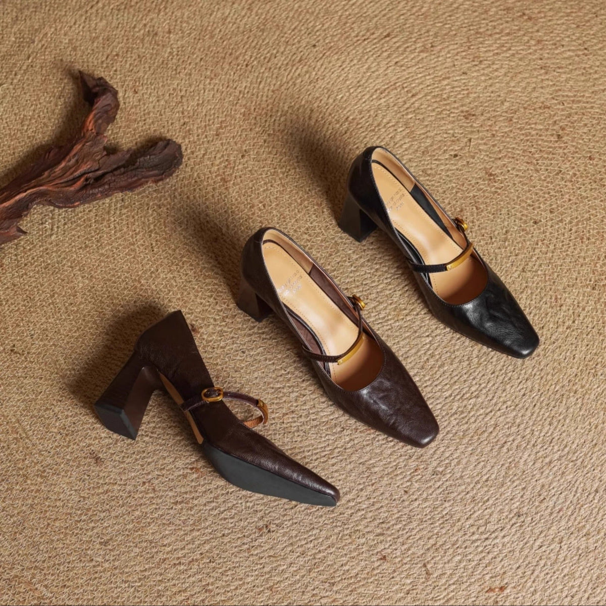 Maela High Heels aus echtem Leder