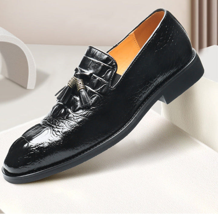 Mocassini Elford in pelle