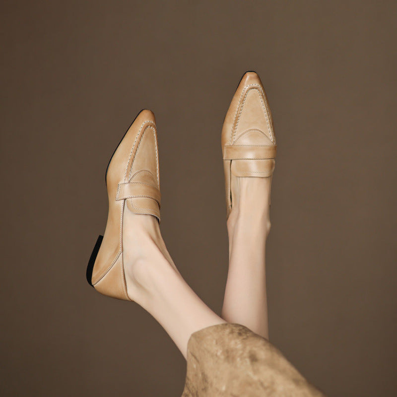Mocassins Kova en cuir véritable