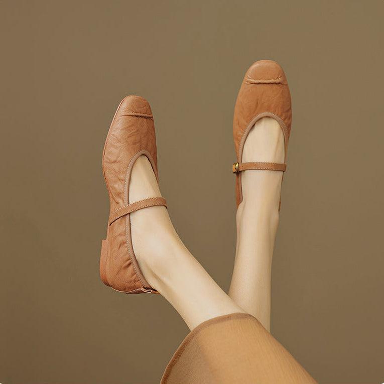 Wani Lederflats