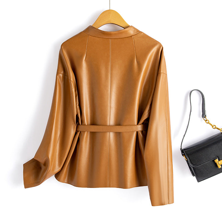 Cappotto in pelle Noira