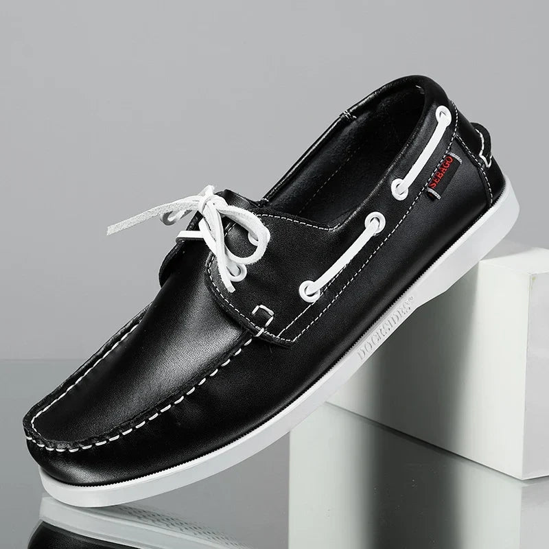 Sapatos Rasko em pele genuína