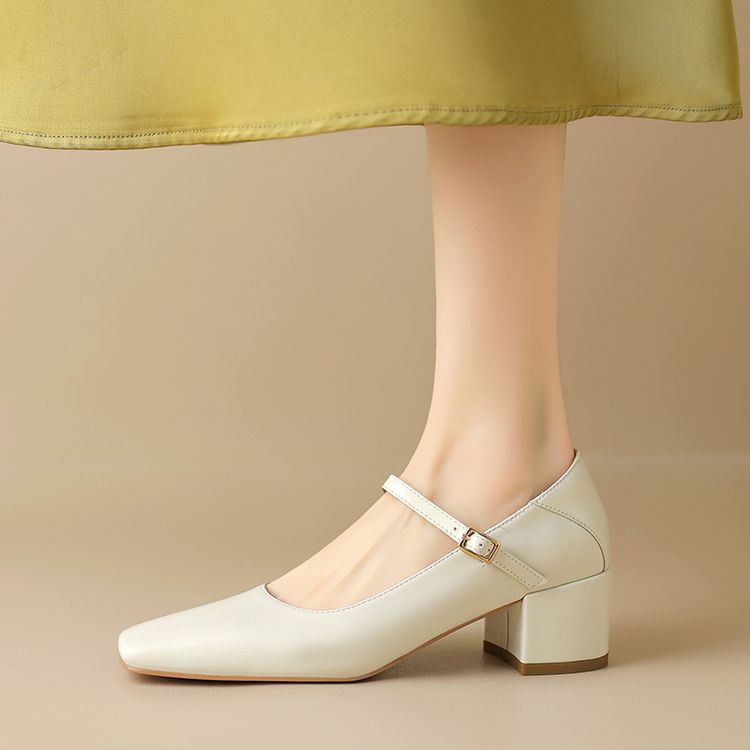 Tacchi Kristen in vera pelle