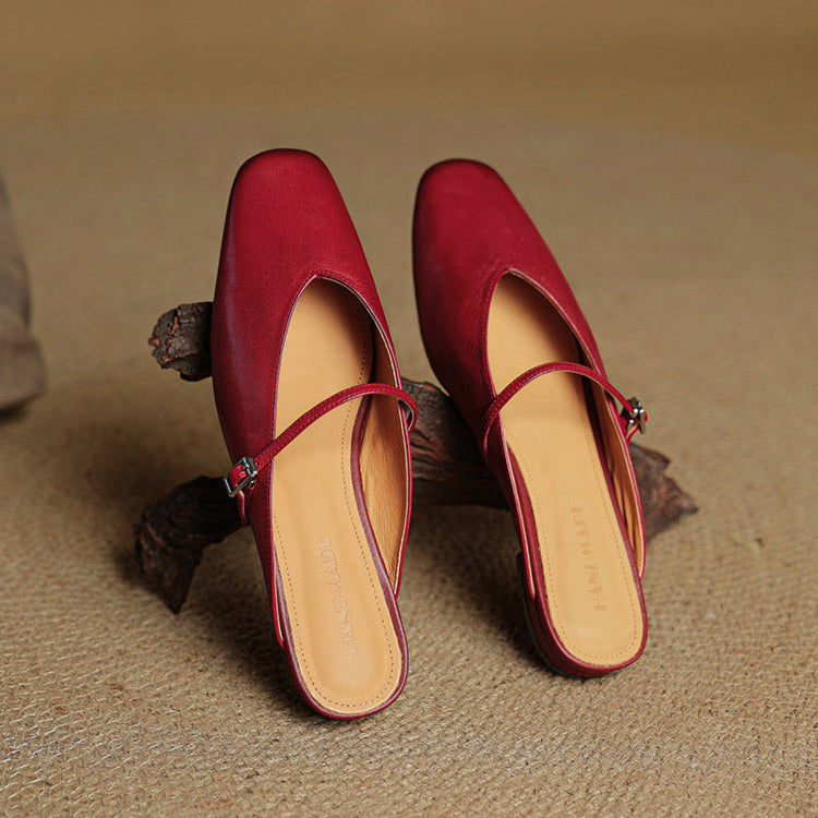 Mules Miral in vera pelle