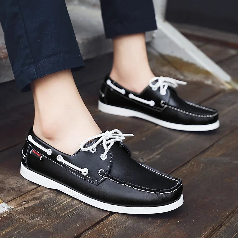 Sapatos Rasko em pele genuína