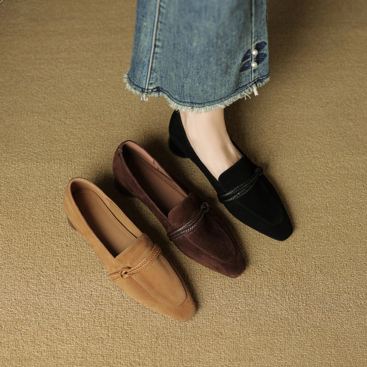 Aven Genuine Suede Loafers