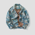 Mason-Jacke mit Gobelinmuster