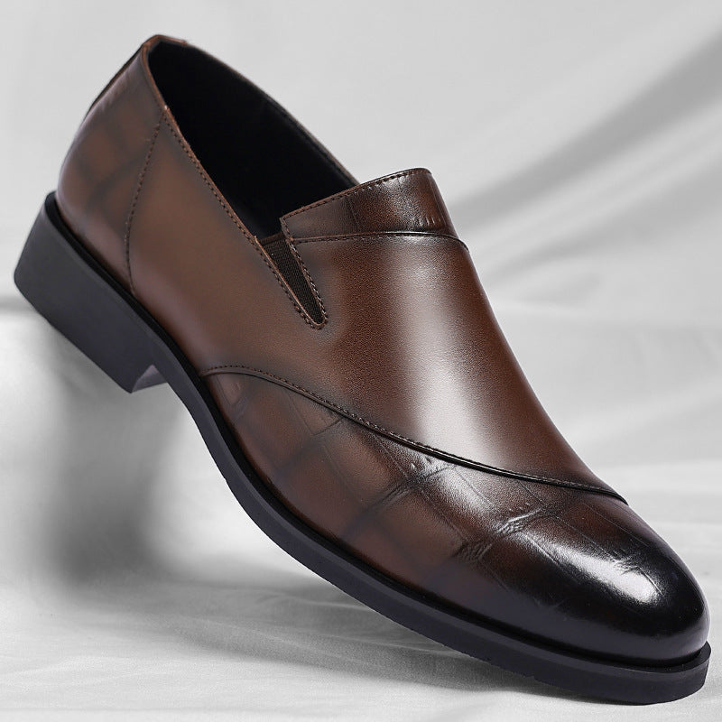 Mocassins de pele com Lurex