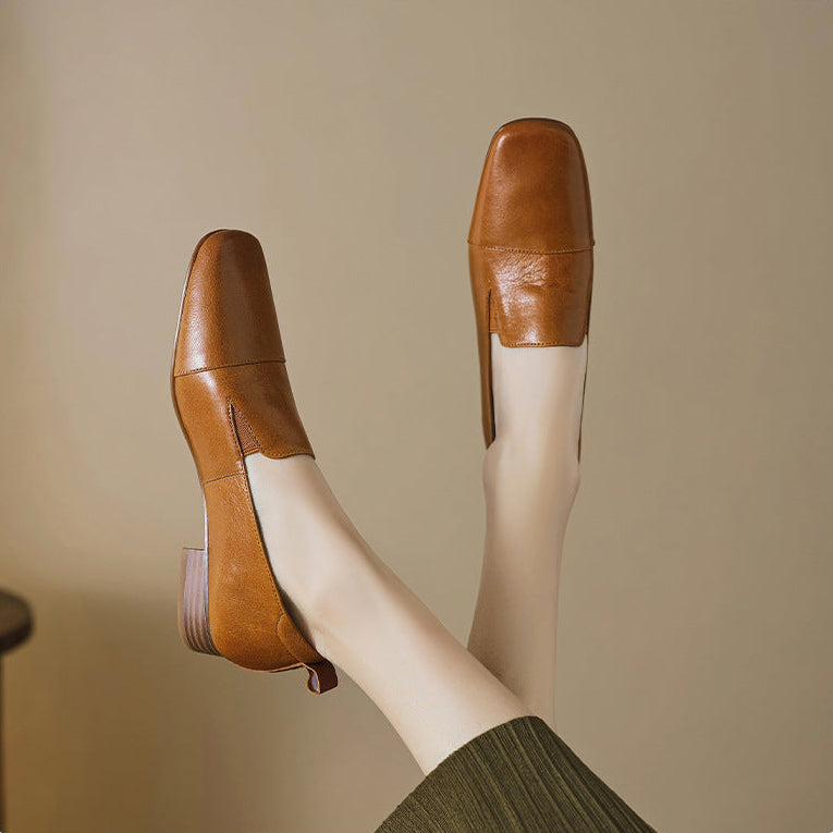 Mocassins Virella en cuir véritable