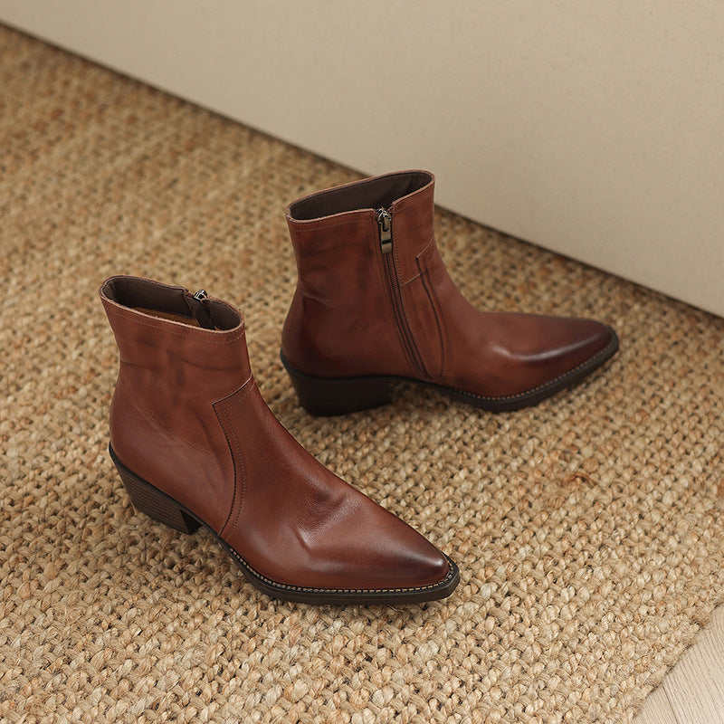 Keluna Genuine Leather Boots