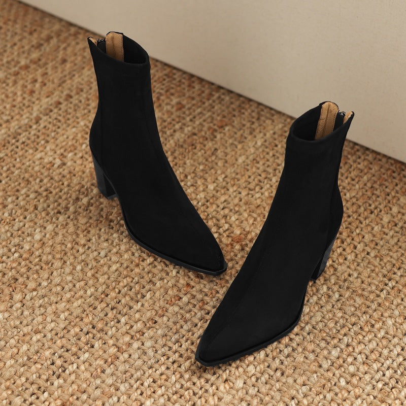 Botas Sarli de ante genuino