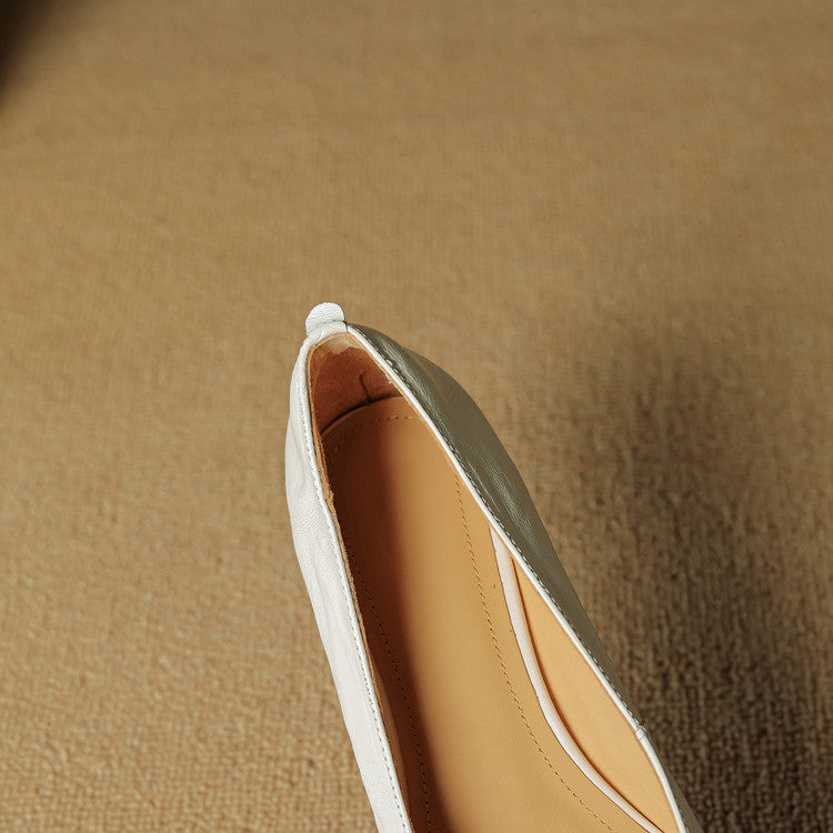 Scarpe basse Fauna in vera pelle