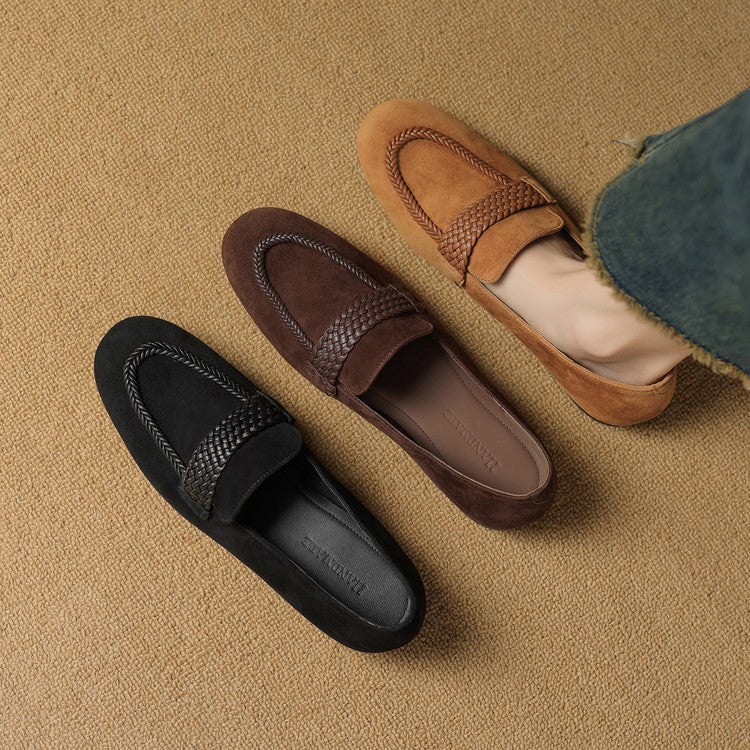 Orla Genuine Suede Loafers
