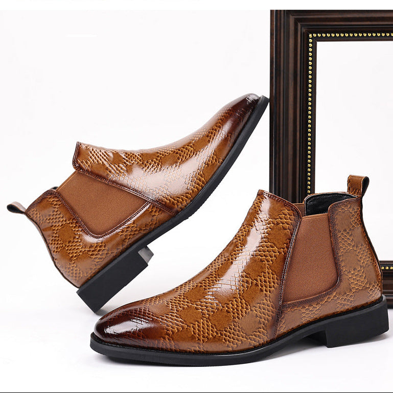 Carrano-Lederstiefel
