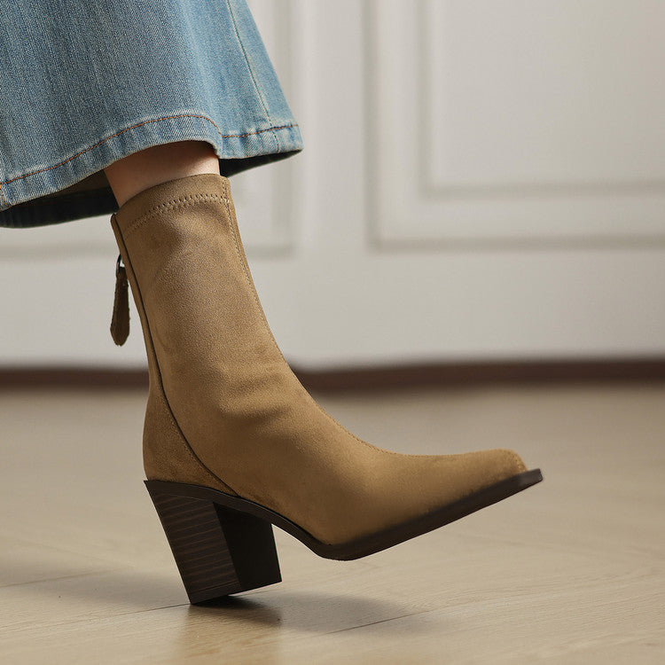 Botas Sarli de ante genuino