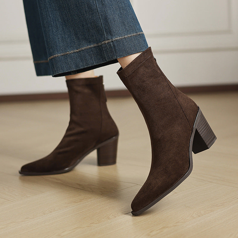 Botas Sarli de ante genuino