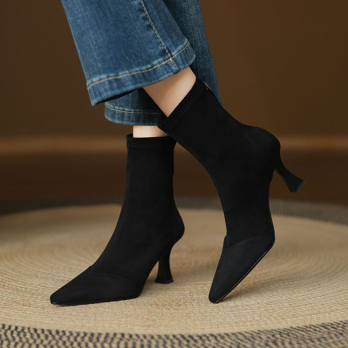 Botas Corvella de ante genuino
