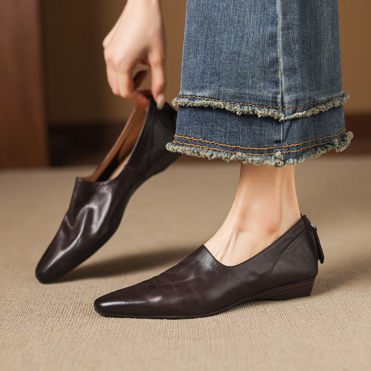 Halen Echtleder-Pumps