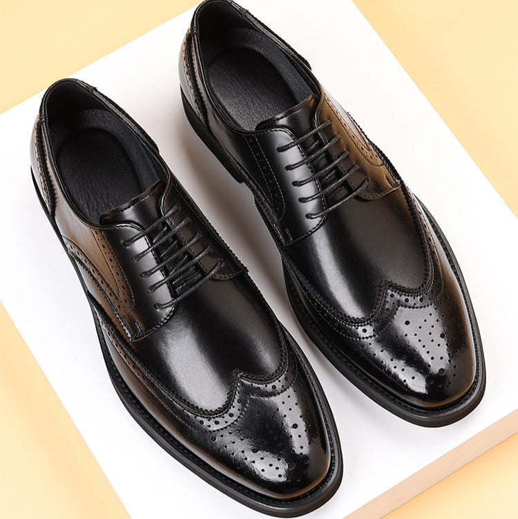 Sapatos Prescot em Pele Genuína