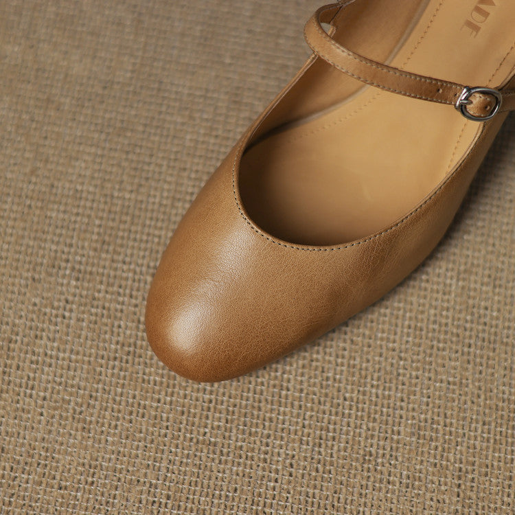 Décolleté Cadrel in vera pelle