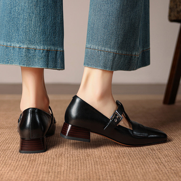 Veyra High Heels aus echtem Leder