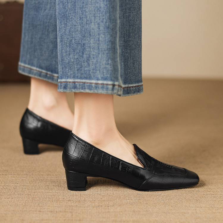 Mocassins Tana em pele genuína