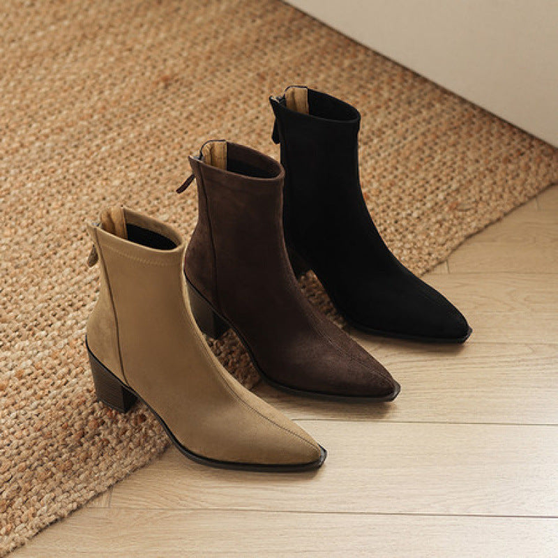 Botas Sarli de ante genuino