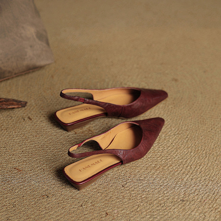 Sabrinas Leira em pele genuína