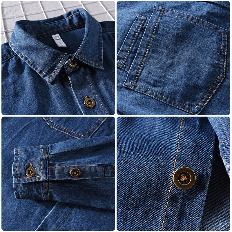 Marseille Jeans-Overshirt