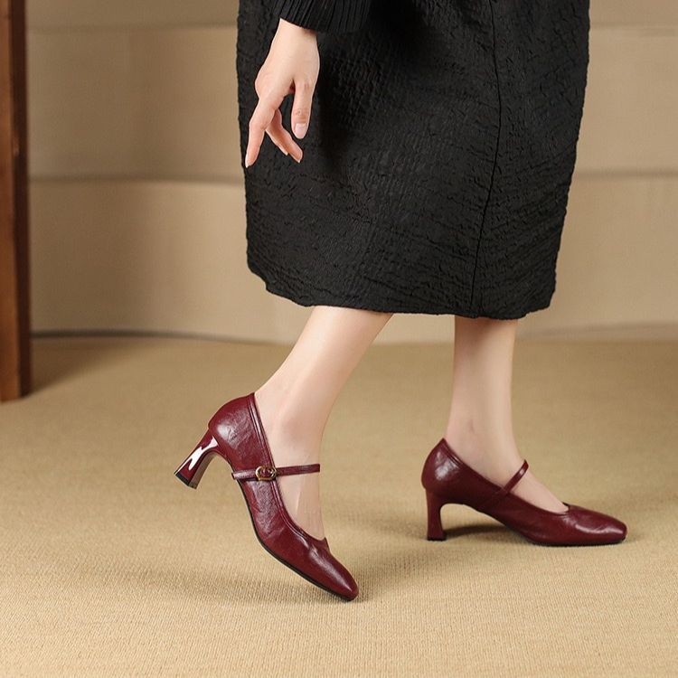 Tacones de cuero Aeri