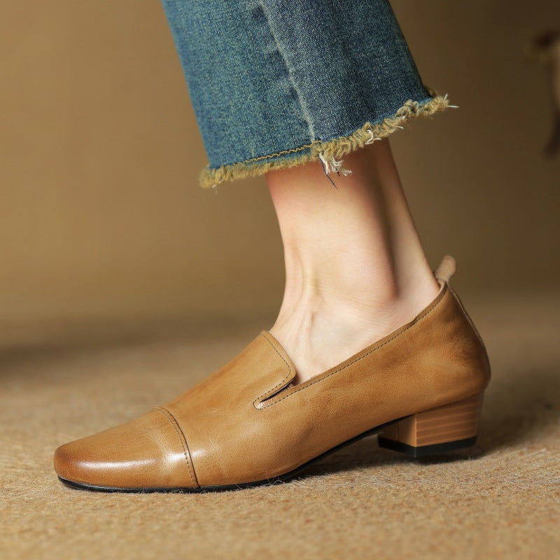 Leena Loafers i Äkta Läder