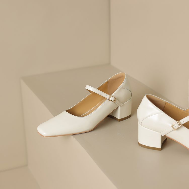 Tacchi Kristen in vera pelle