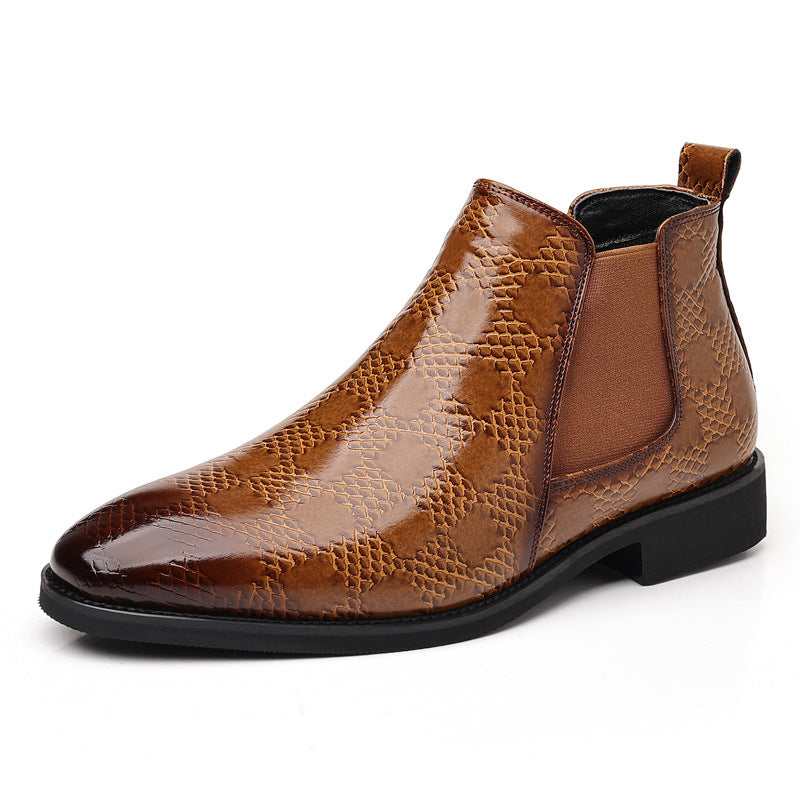 Carrano-Lederstiefel