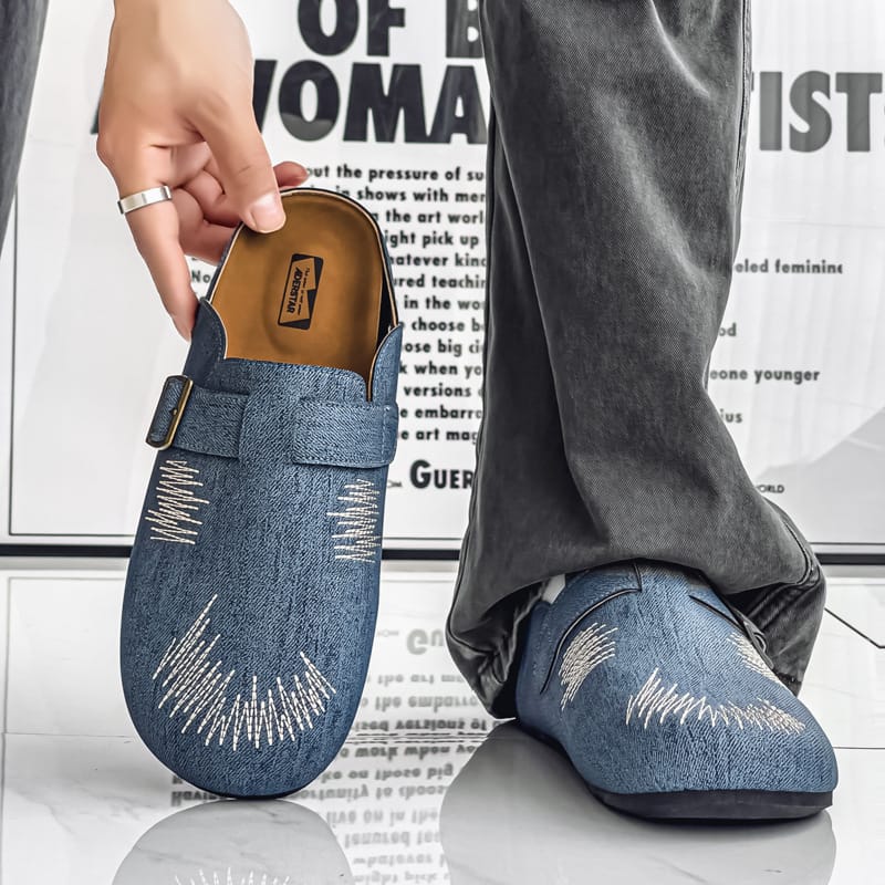 Denver Denim Mule