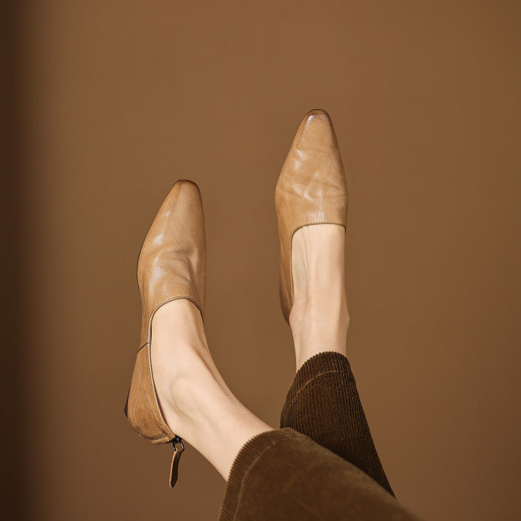Halen Echtleder-Pumps