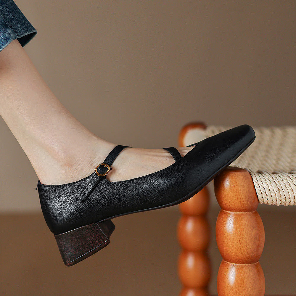 Tacones Ossa de cuero genuino